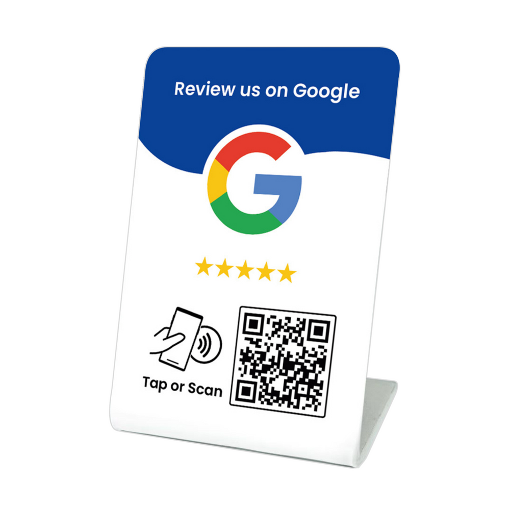 Google Review Stand